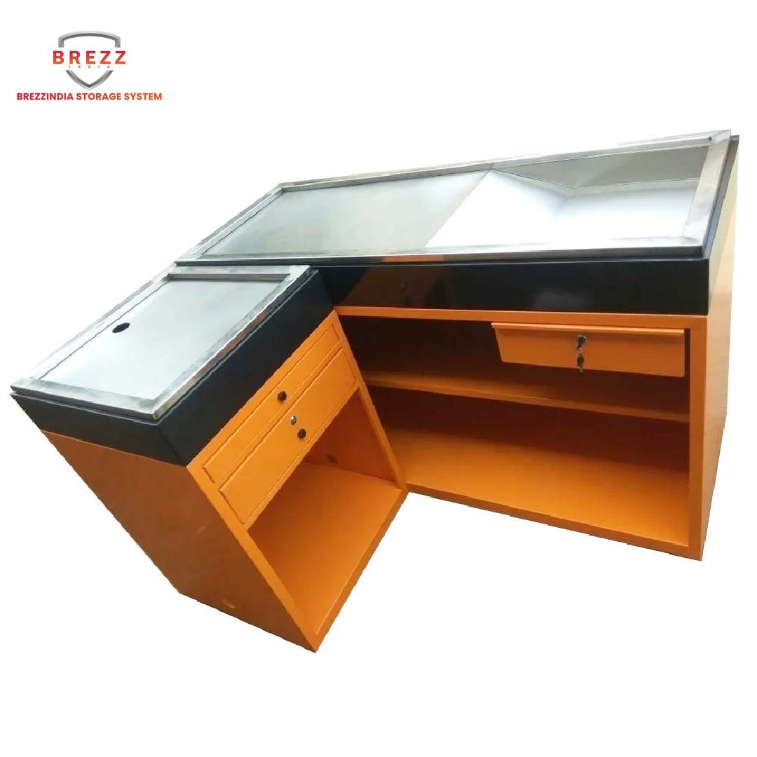 L Shape Cash Desk Counter Suppliers