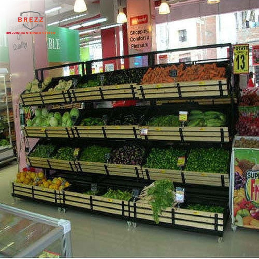 Vegetable Display Rack