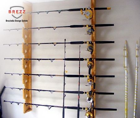 Wall Fishing Rack